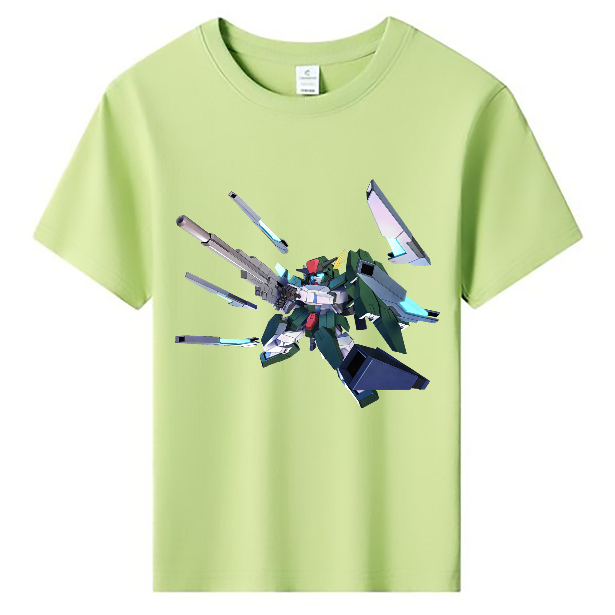 （画像用） 機動戦士ガンダム Mobile Suit Gundam 綿100％キッズTシャツ（フロントプリント）
